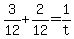 3%2F12+%2B+2%2F12+=+1%2Ft