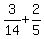 3%2F14%2B2%2F5