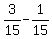 3%2F15+-+1%2F15