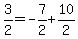 3%2F2=-7%2F2%2B10%2F2