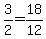 3%2F2=18%2F12