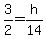 3%2F2=h%2F14