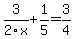 3%2F2x%2B1%2F5=3%2F4