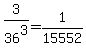 3%2F36%5E3+=+1%2F15552