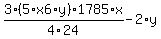 3%2F4%2A%285%2Ax6%2Ay%29%2A1785%2F24%2Ax-2%2Ay