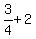 3%2F4%2B2