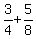 3%2F4%2B5%2F8