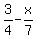 3%2F4+-+x%2F7