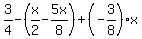 3%2F4-%28x%2F2-5x%2F8%29%2B%28-3%2F8%29x