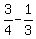3%2F4-1%2F3