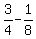 3%2F4-1%2F8