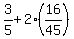 3%2F5%2B2%2816%2F45%29