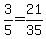 3%2F5=21%2F35