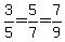 3%2F5=5%2F7=+7%2F9