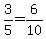 3%2F5=6%2F10