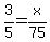 3%2F5+=+x%2F75