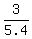 3%2F5.4