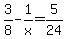 3%2F8-1%2Fx=5%2F24