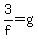 3%2Ff+=+g