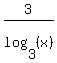 3%2Flog%283%2C%28x%29%29