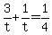3%2Ft%2B1%2Ft=1%2F4