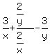 3%2Fx%2B%282%2Fy%29%2F%282%2Fx%29-3%2Fy
