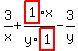 3%2Fx%2Bhighlight_red%28+1+%29%2Fy%2Fhighlight_red%28+1+%29%2Ax-3%2Fy