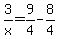 3%2Fx=9%2F4-8%2F4