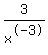 3%2Fx%5E-3