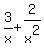 3%2Fx+%2B+2%2Fx%5E2