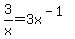 3%2Fx+=+3x%5E%28-1%29