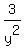 3%2Fy%5E2