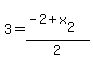 3=%28-2%2Bx%5B2%5D%29%2F2