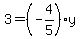 3=%28-4%2F5%29%2Ay