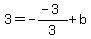 3=-%28-3%29%2F3%2Bb