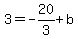 3=-20%2F3%2Bb