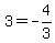 3=-4%2F3
