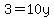 3=10y