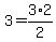 3=3%2A2%2F2