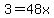 3=48x