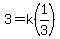3=k%281%2F3%29