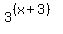 3%5E%28%28x%2B3%29%29
