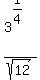 3%5E%281%2F4%29%2Fsqrt%2812%29