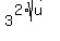 3%5E%282%2Asqrt%28u%29%29