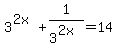 3%5E%282x%29%2B1%2F3%5E%282x%29+=+14
