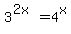 3%5E%282x%29+=+4%5Ex
