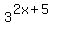 3%5E%282x%2B5%29