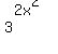 3%5E%282x%5E2%29