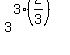 3%5E%283%2A%282%2F3%29%29