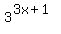 3%5E%283x%2B1%29